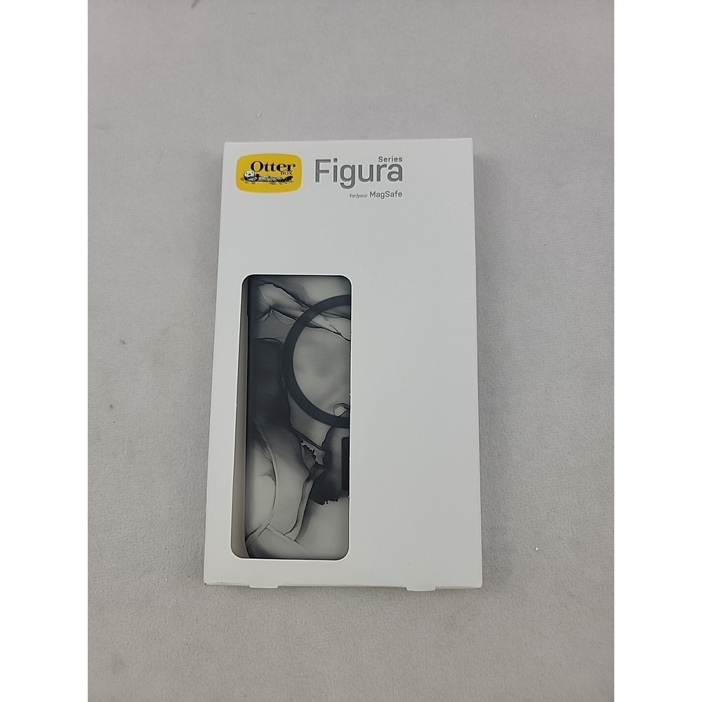 OtterBox Figura Series Case with MagSafe for Apple iPhone 14 Plus - Black Marble